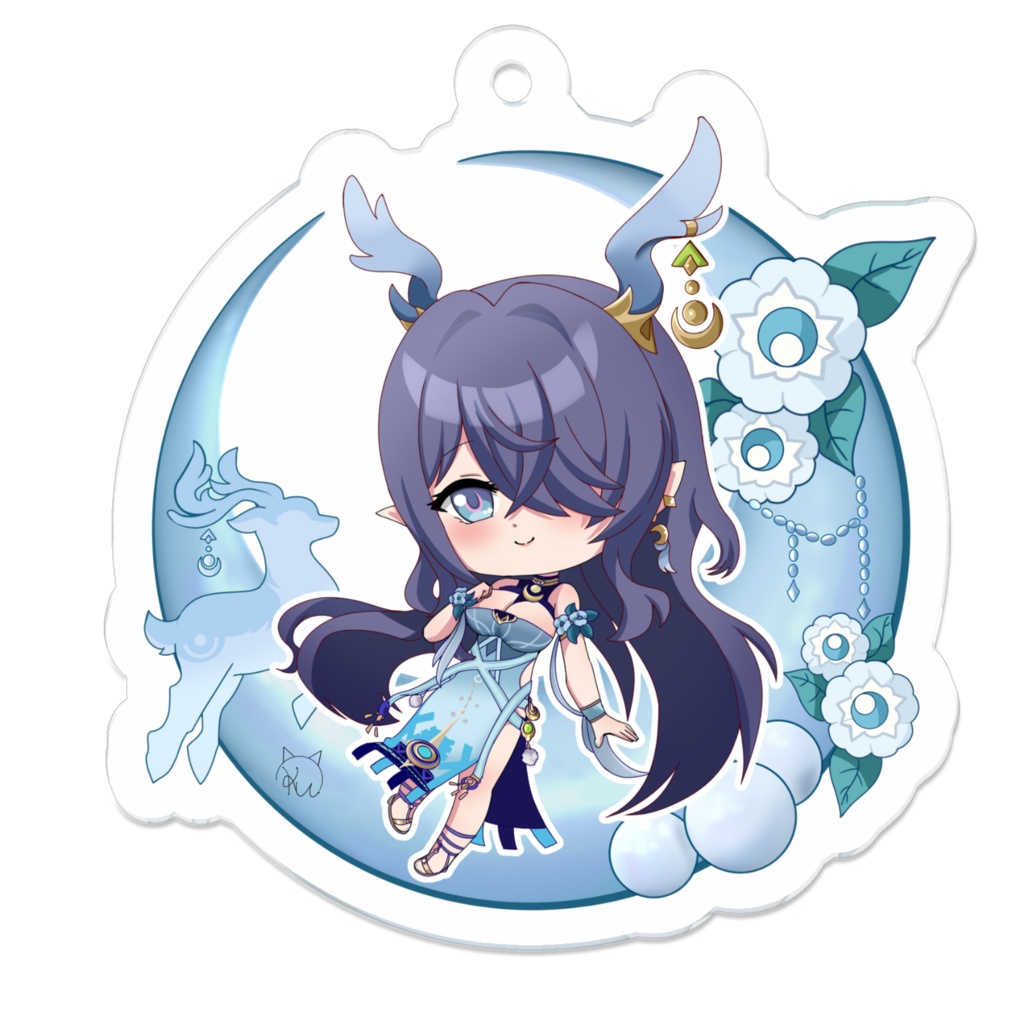 Lauma chibi Acrylic Key Chain