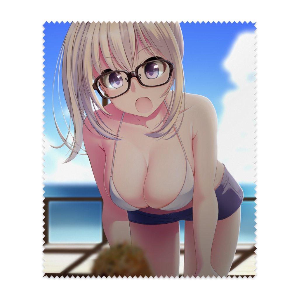 メガネ拭き（「たこ焼き一個頂戴！」）