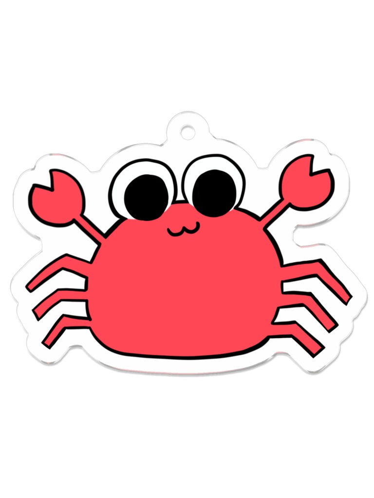 ご存知のあのカニ  アクリルキーホルダー