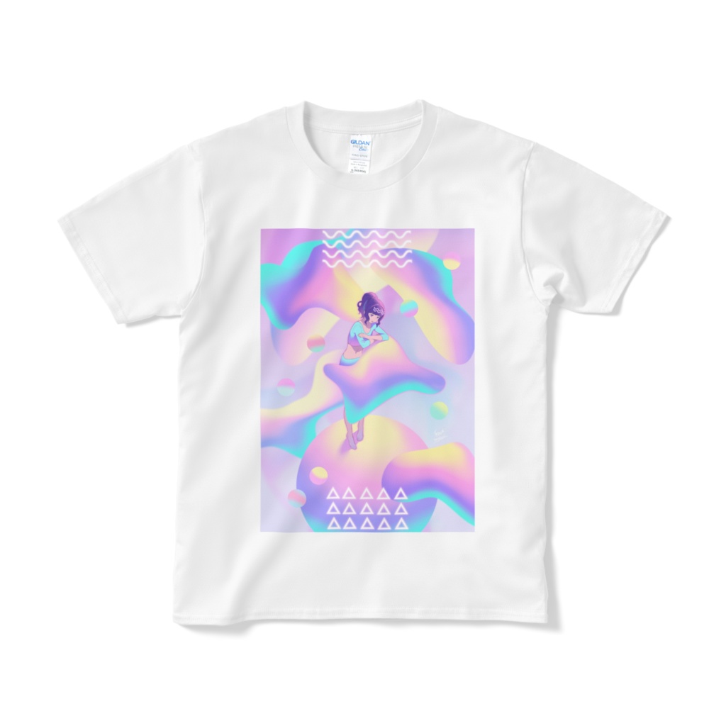 Tシャツ「眠れぬ夜に」(ネオンシリーズ)