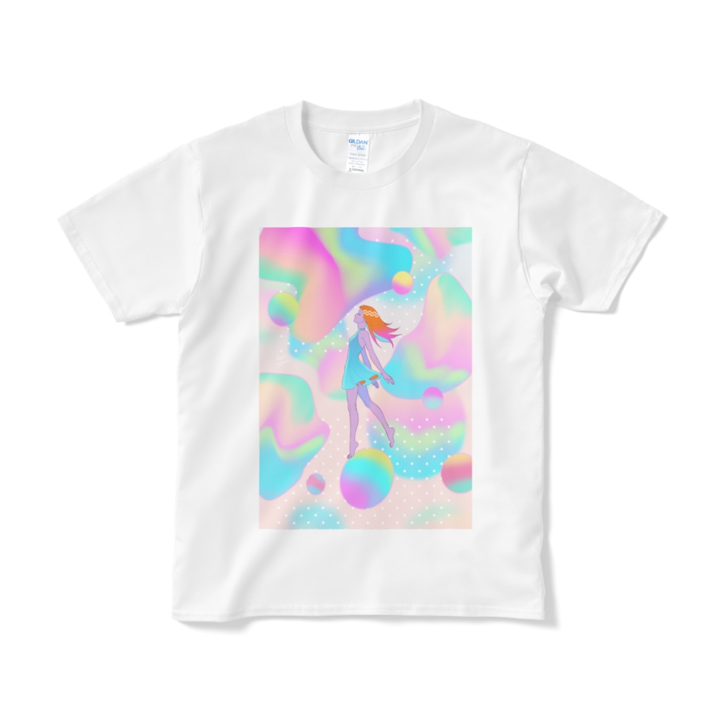 Tシャツ「雨あがり」(ネオンシリーズ)