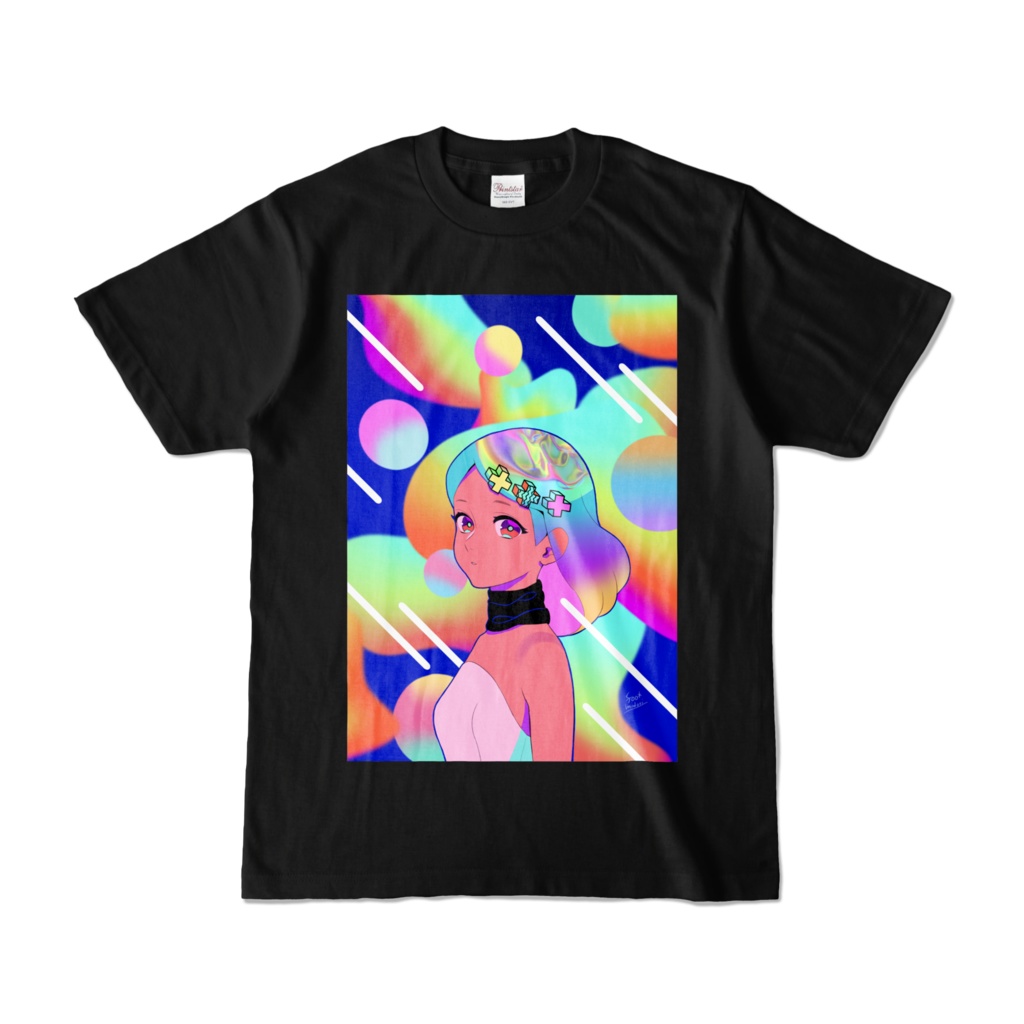 カラーTシャツ「ひとめぼれ」(ネオンシリーズ)