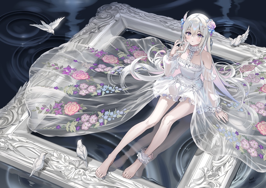 複製原画「NO BACK」