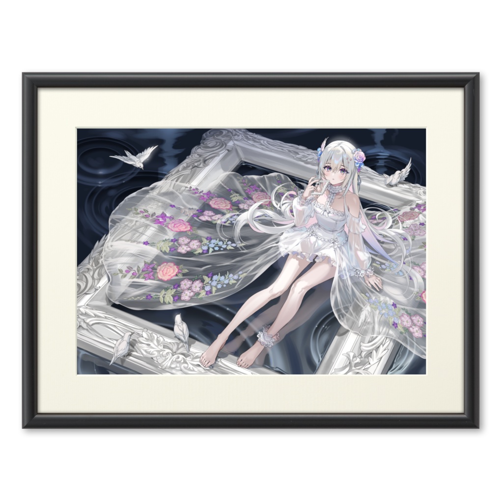 複製原画「NO BACK」