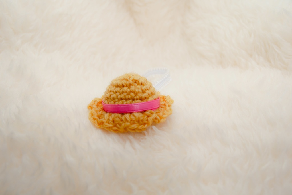 おもちの麦わら帽子(高杉晋作モチーフ)