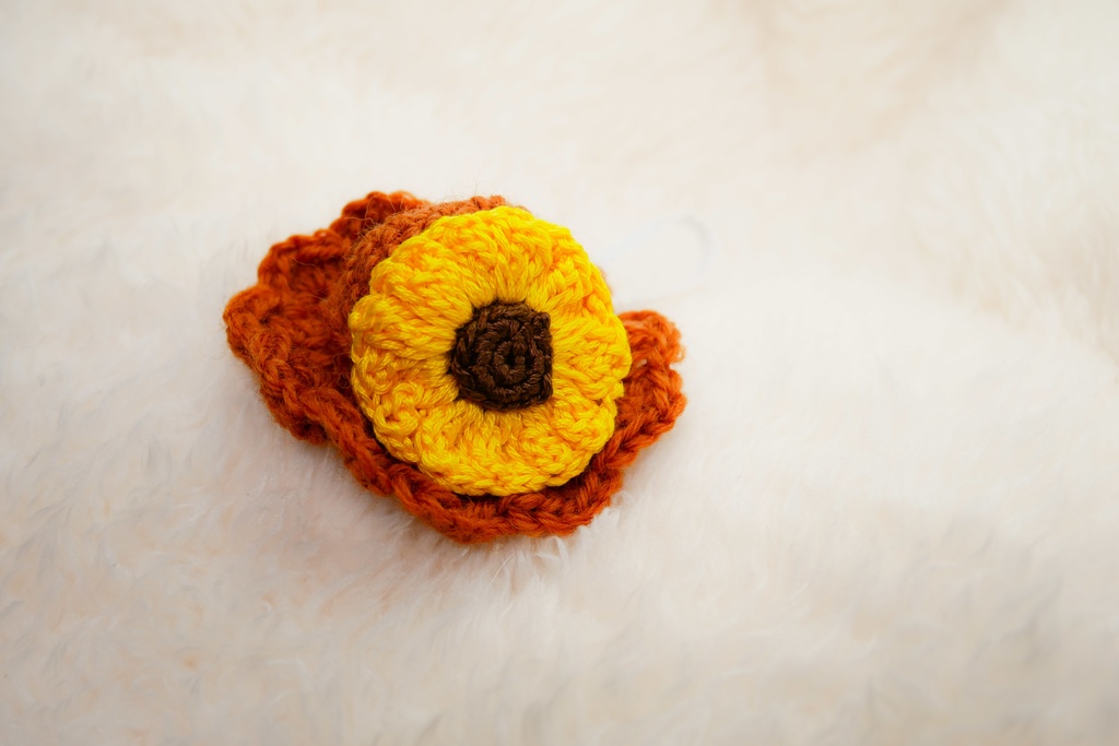 おもちの麦わら帽子(ひまわり)