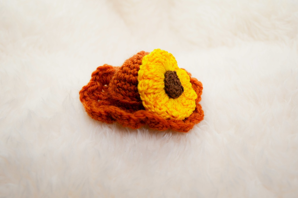 おもちの麦わら帽子(ひまわり)