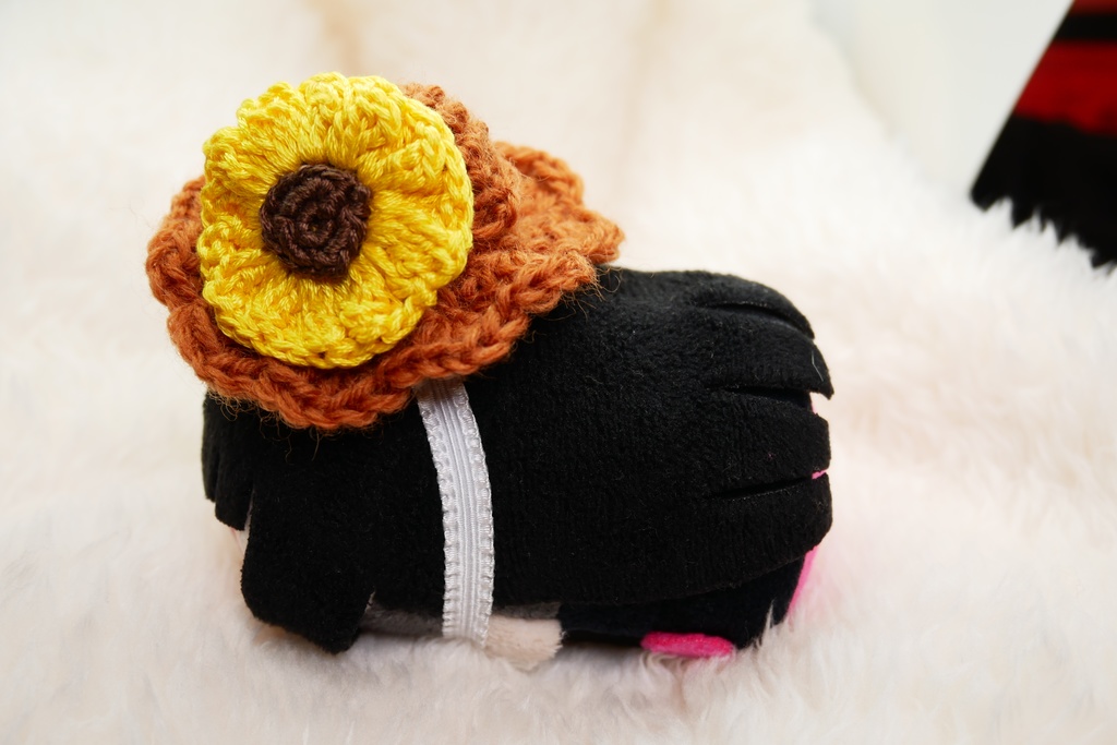 おもちの麦わら帽子(ひまわり)