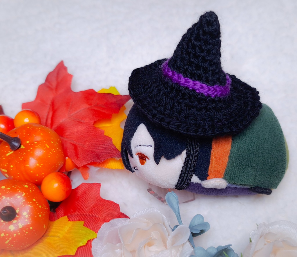 おもちやぬいの魔女帽子