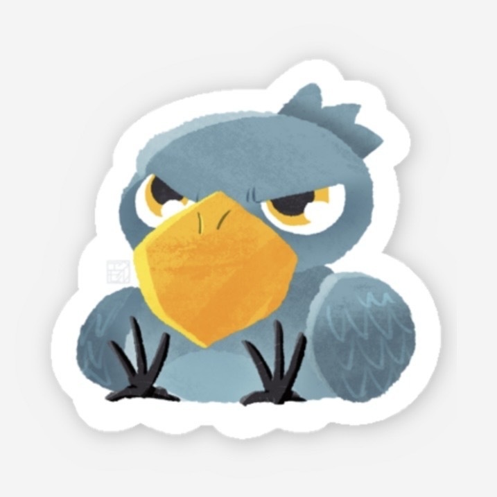 ビロコーさんスマホステッカー