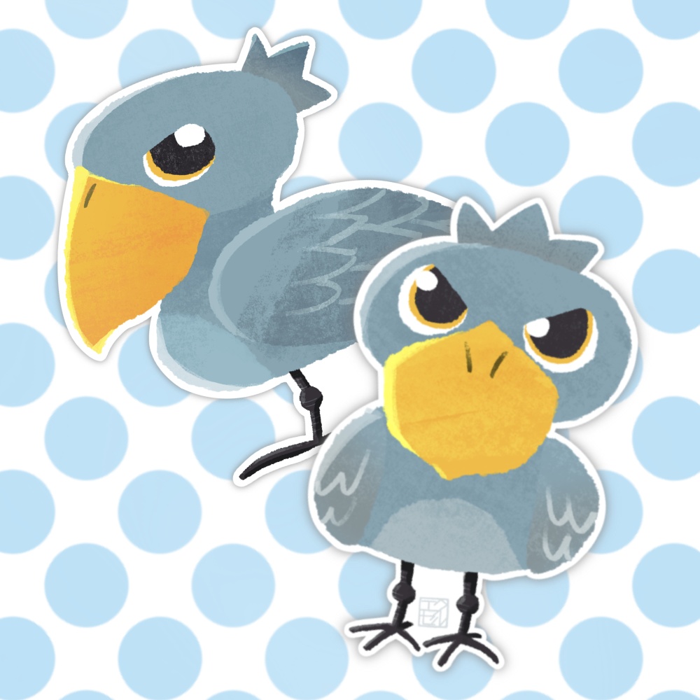 ビロコーさんスマホステッカー