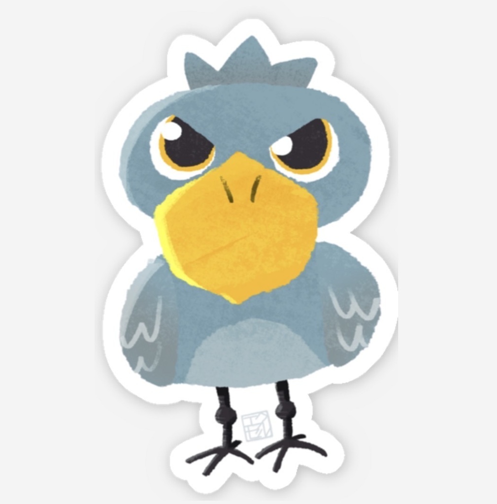 ビロコーさんスマホステッカー