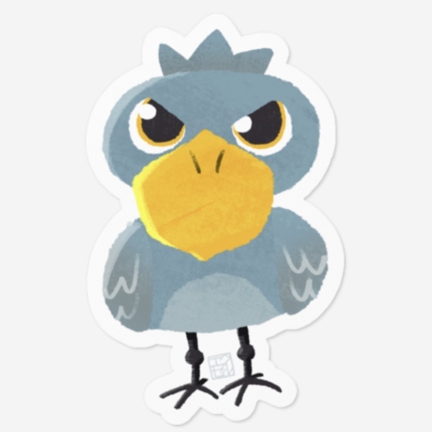 ビロコーさんステッカー