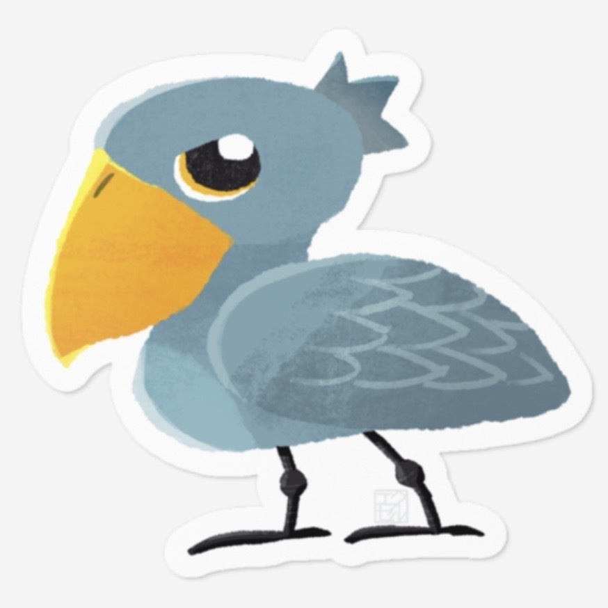 ビロコーさんステッカー