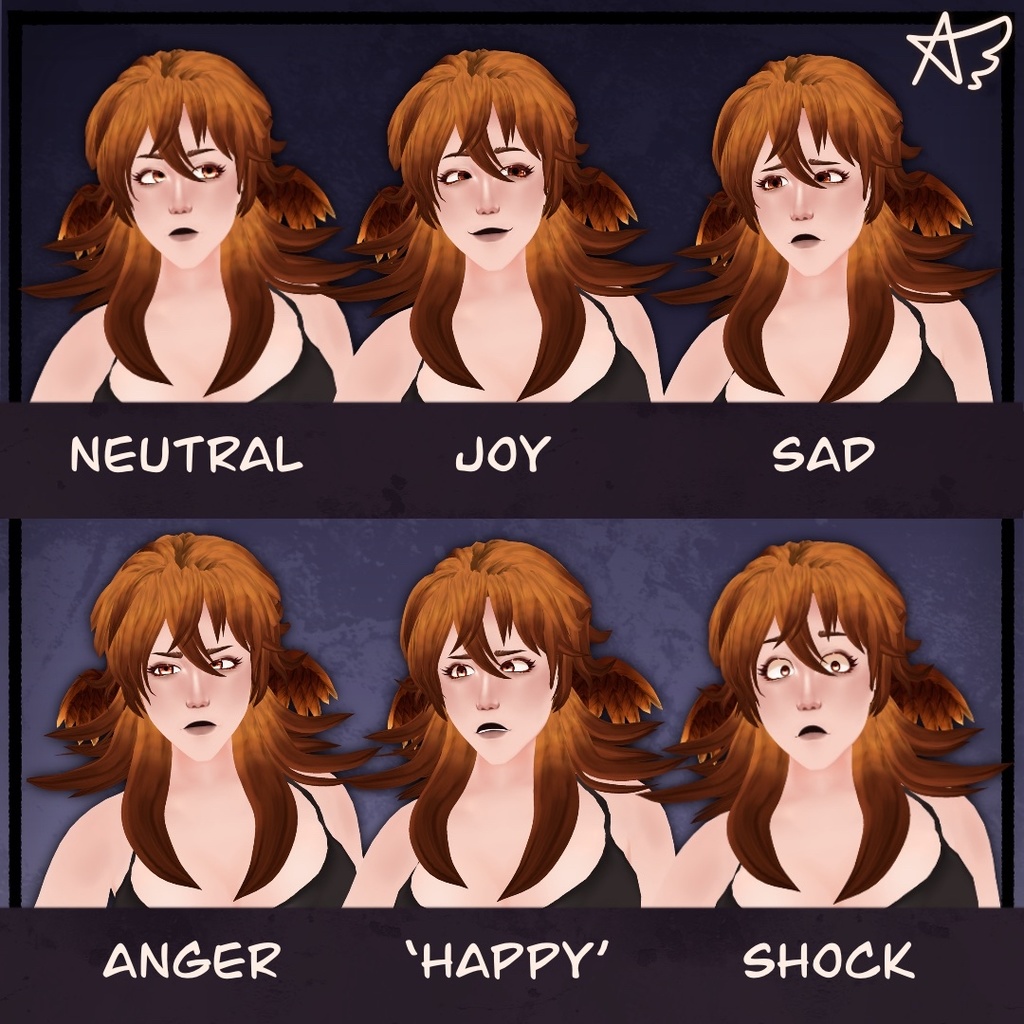 【VRoid】 'Tea' Base Model | ベースモデル