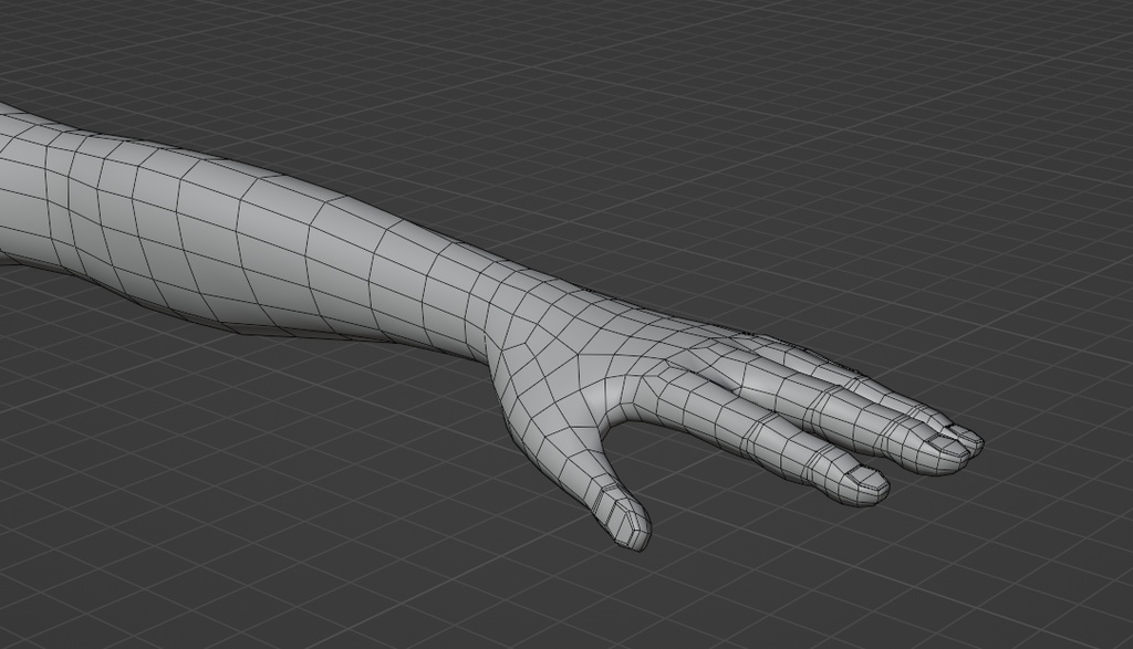 【無料】女性用素体モデル【素体単品】- free body model -