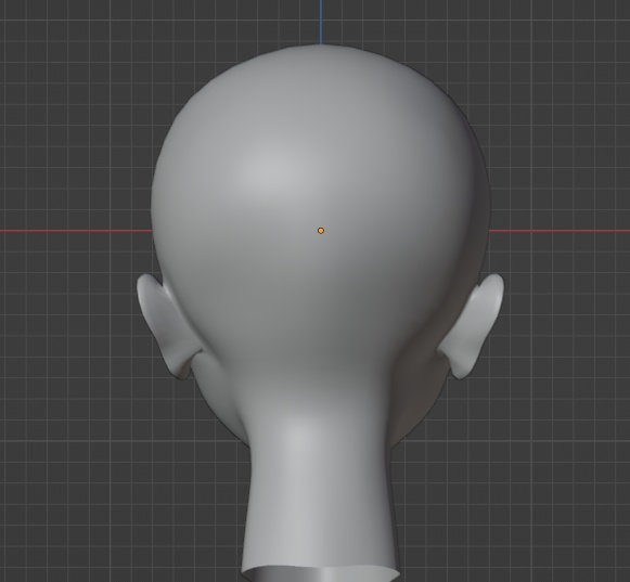 【無料】顔素体モデル【素体単品】- free face model -
