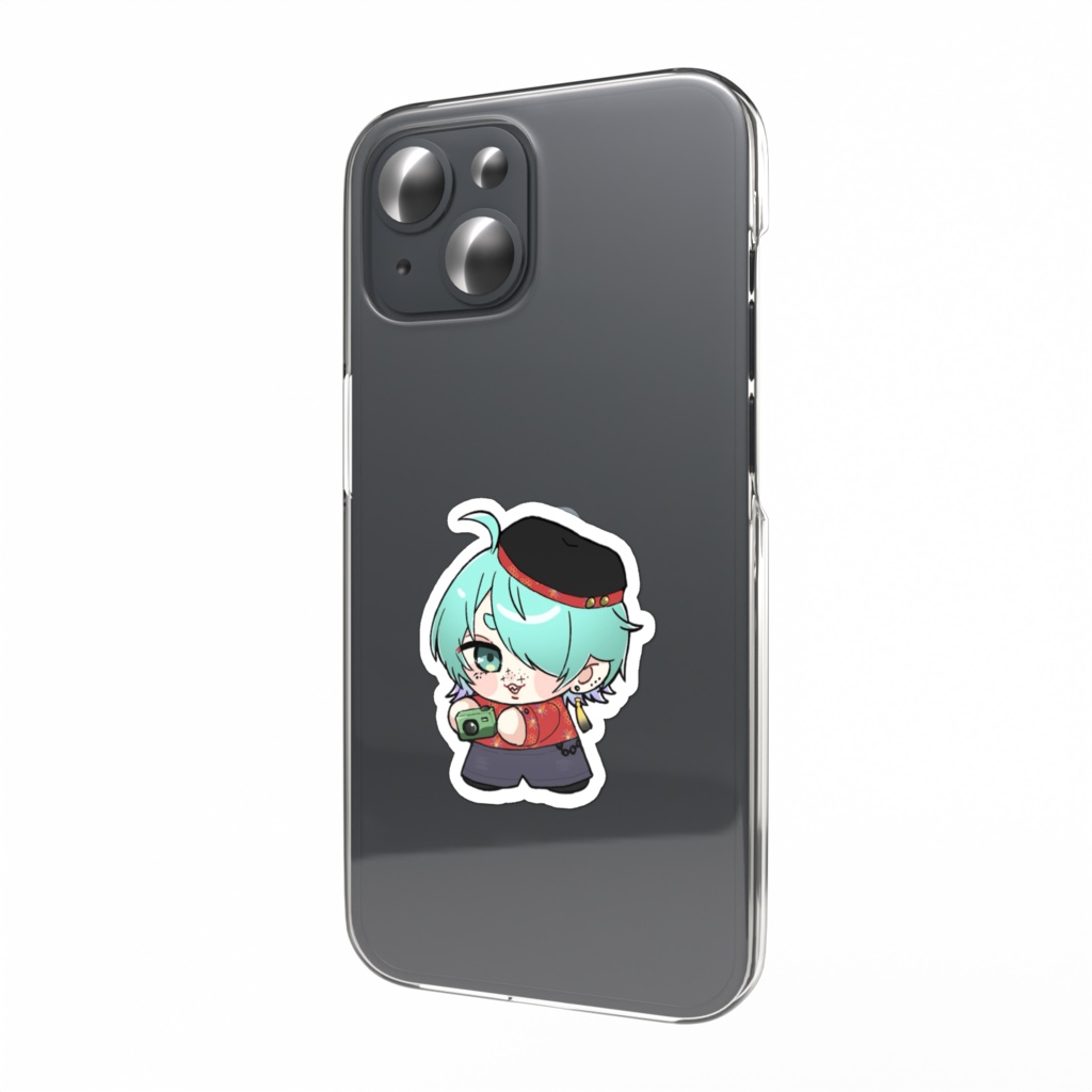 どこでも白夜　スマホステッカー