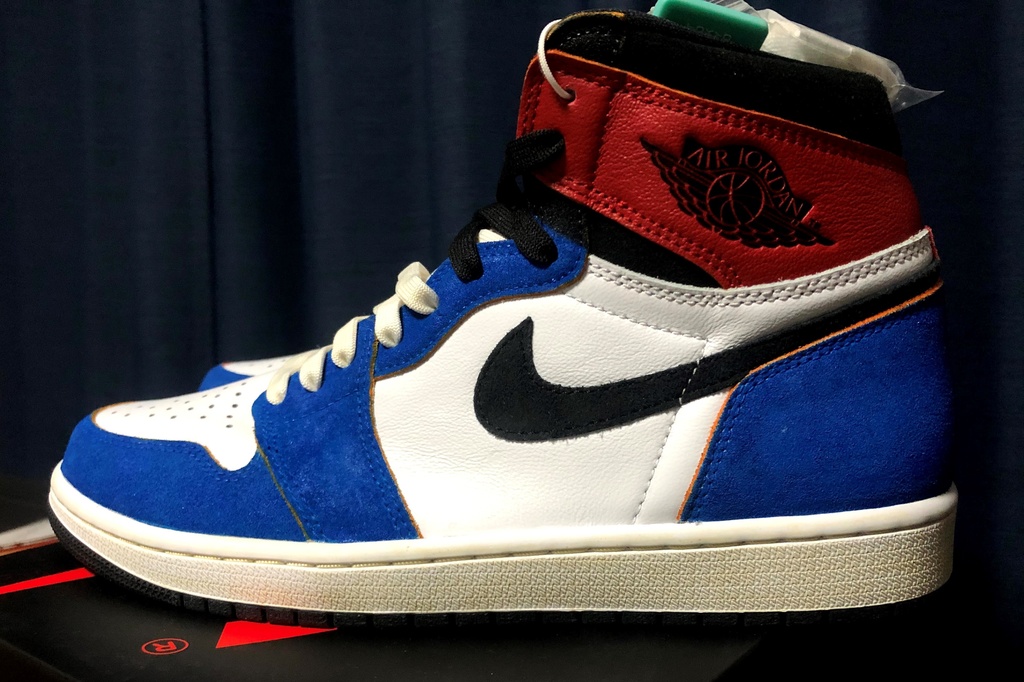 JORDAN 1 UNION風カスタム