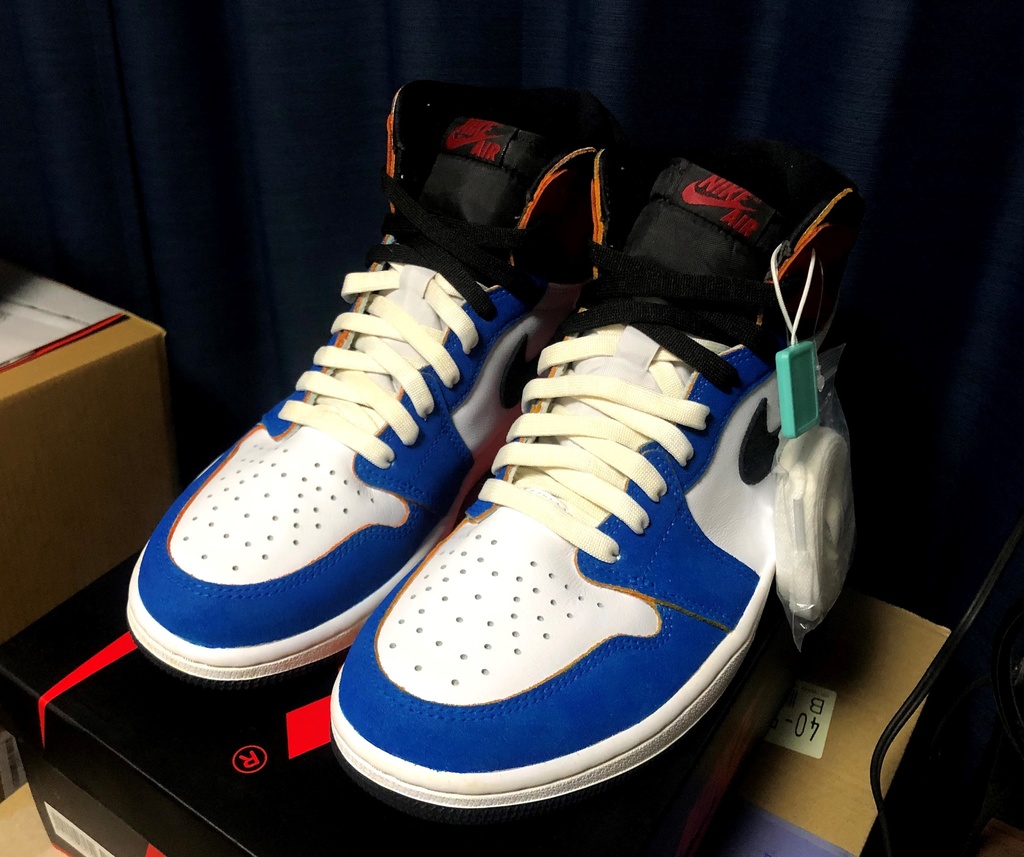 JORDAN 1 UNION風カスタム