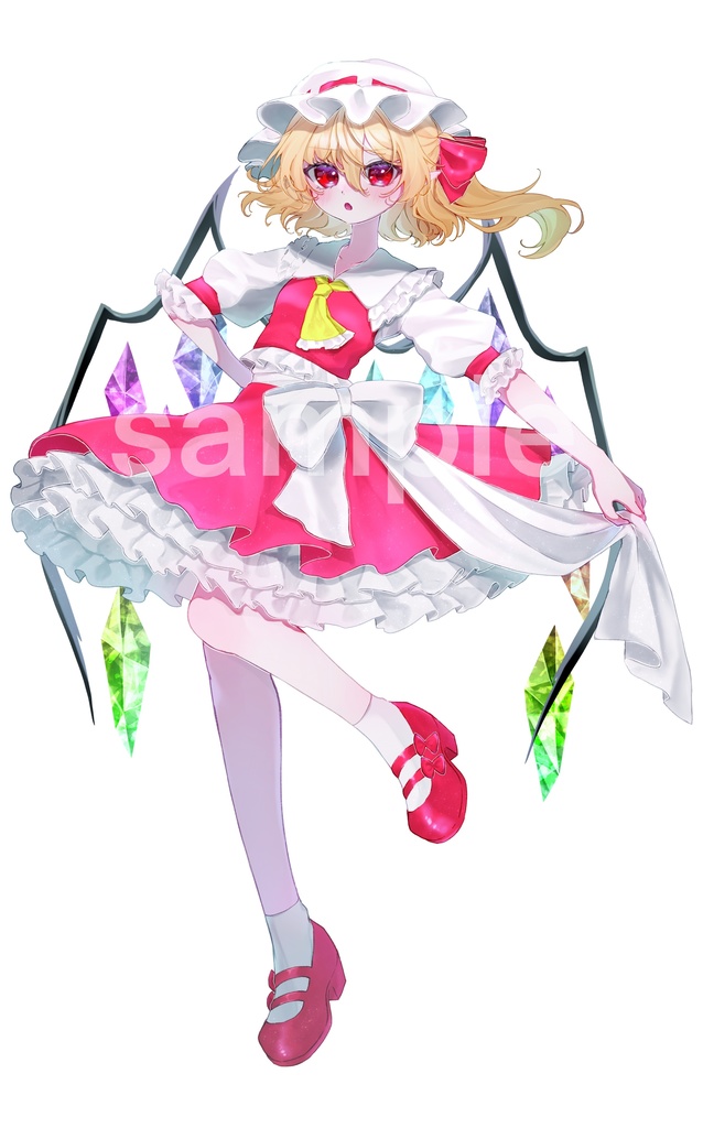 繋がるアクリルスタンド フランドール・スカーレット 古明地こいし