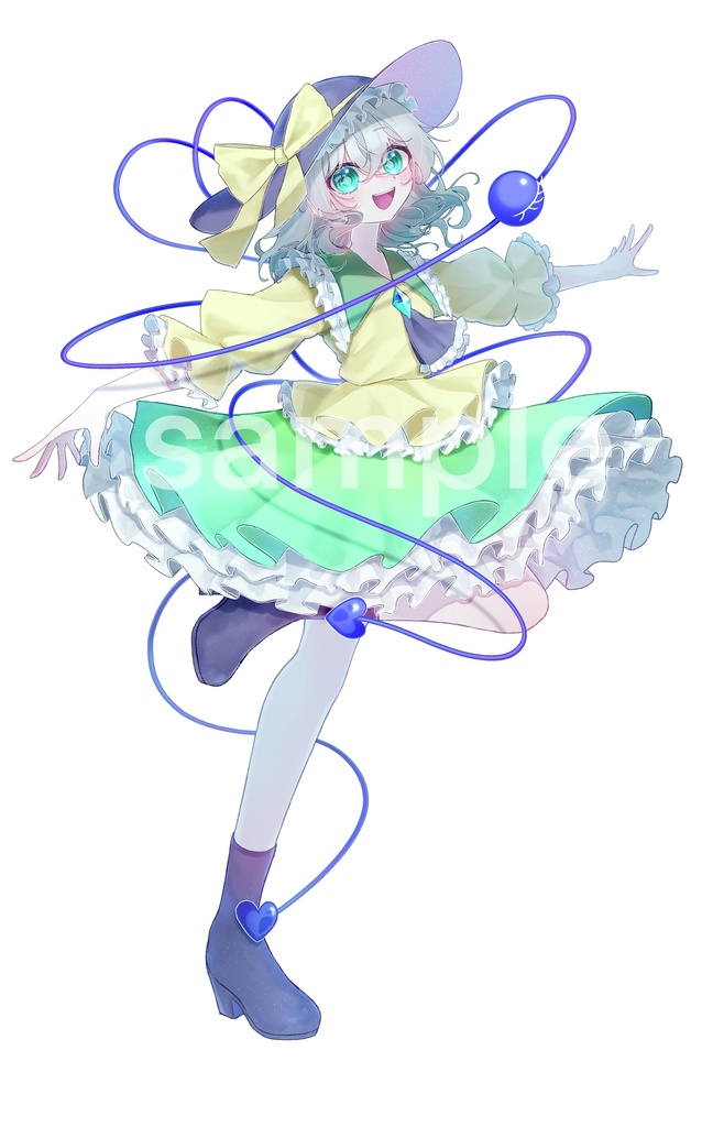 繋がるアクリルスタンド フランドール・スカーレット 古明地こいし