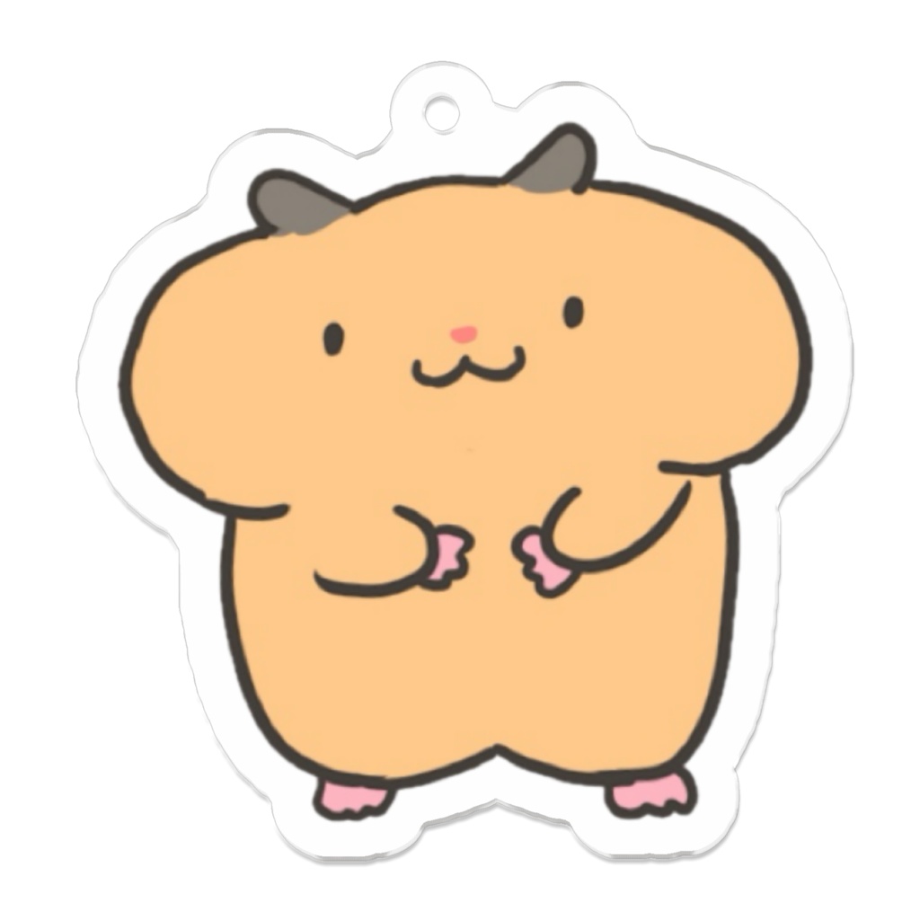 ぽぽちゃんアクキー(ぷくぷく)