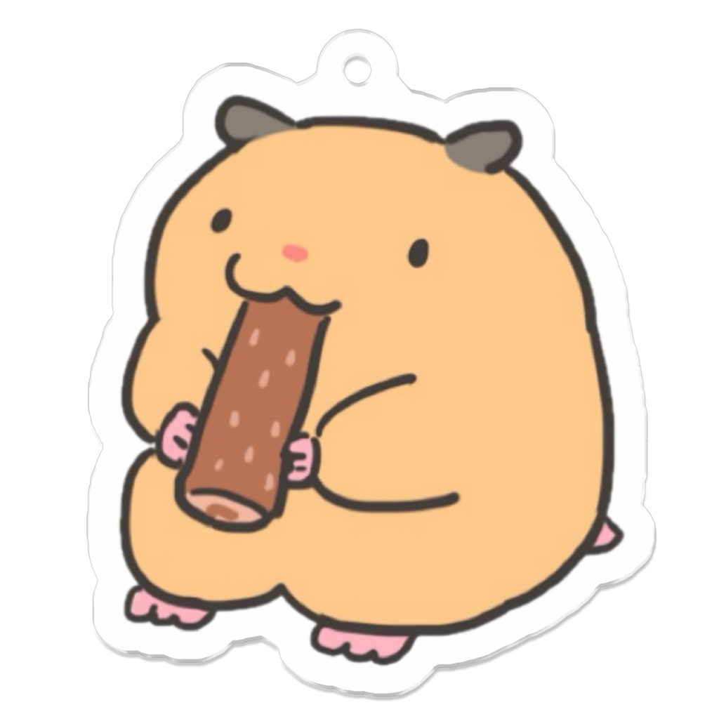 ぽぽちゃんアクキー(かじかじ)