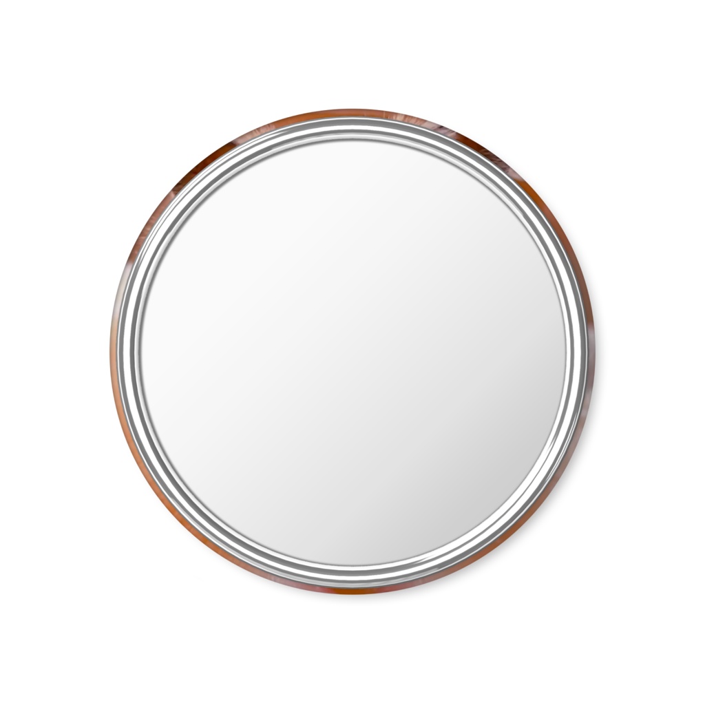 ぽぽちゃん缶ミラー