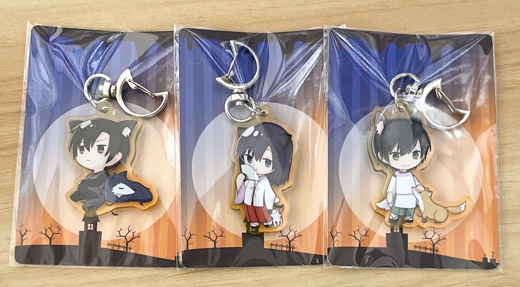 俺フラ　アクキー3点セット