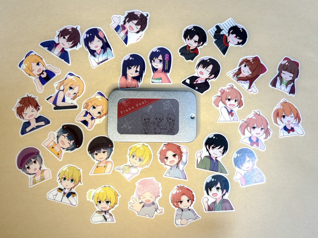 俺フラフレークシール②