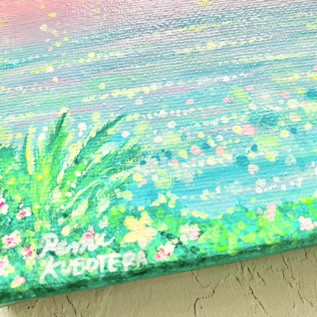 “Summer Breeze” (15×15cm)(5.9×5.9inch)