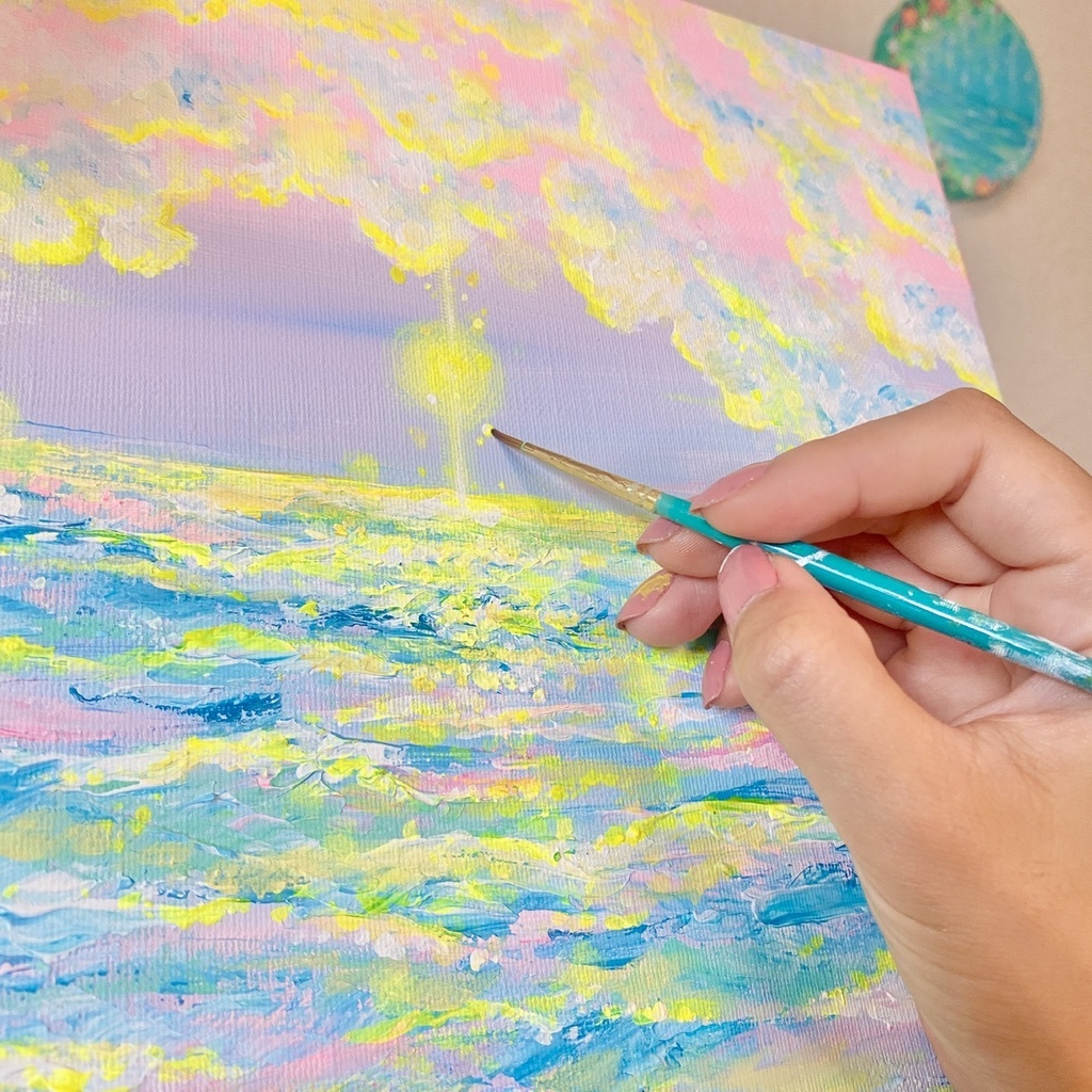 “Phantom Sun” S3(27.3×27.3cm)(10.7×10.7inch)