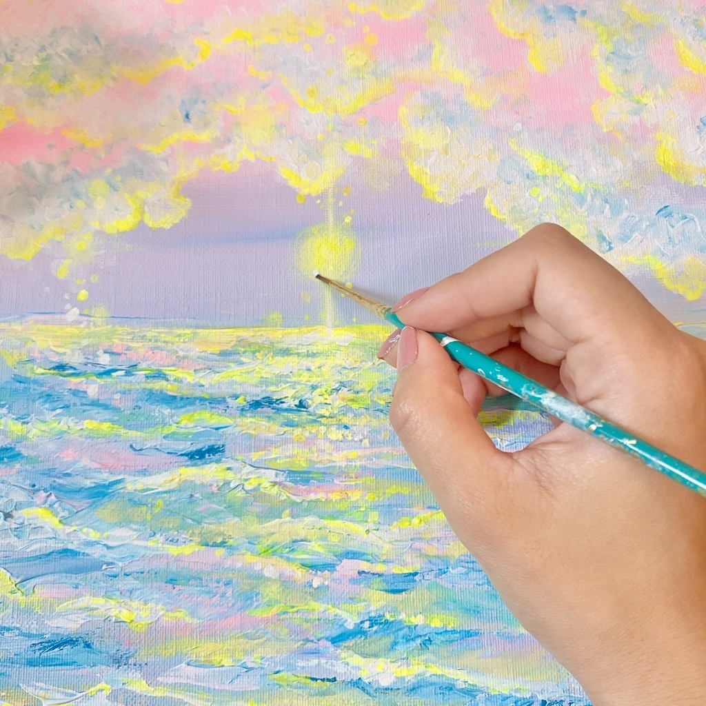 “Phantom Sun” S3(27.3×27.3cm)(10.7×10.7inch)