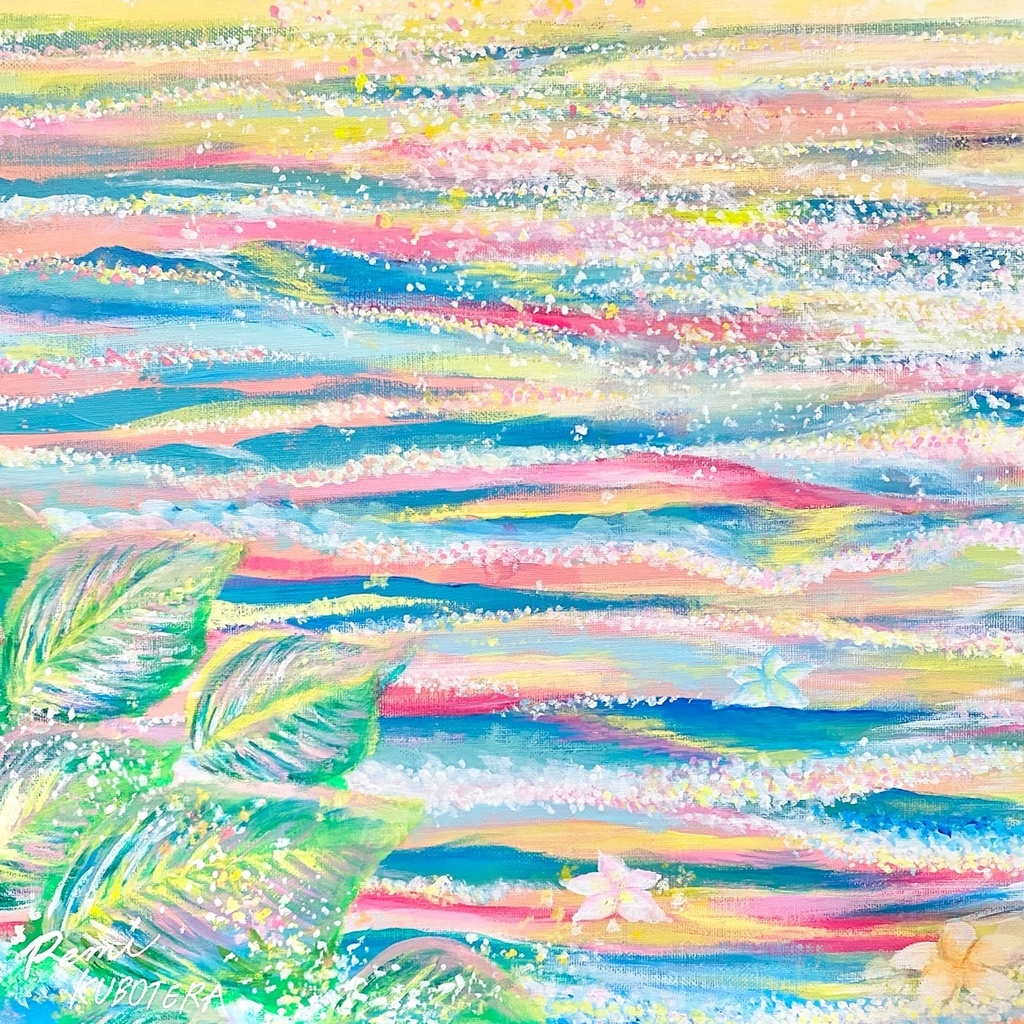 “光へ(To the Light)” F20 (60.6×72.7cm)(23.8×28.6in)