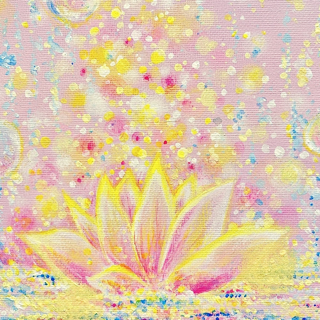 “優しさの雫 (Drops of devotion)” S3 (27.3×27.3cm)(10.7×10.7inch)