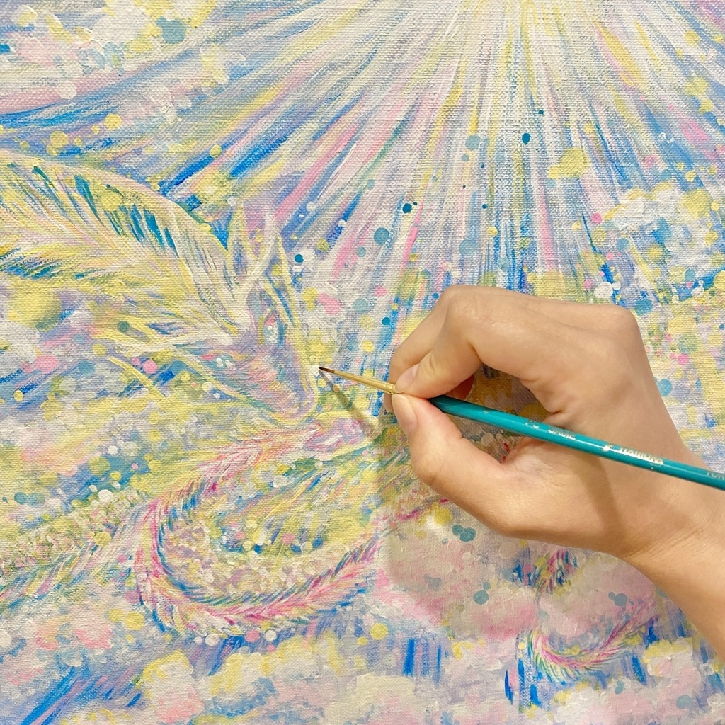 “Inner Self” F10(45.5×53cm)(17.9×20.8inch)