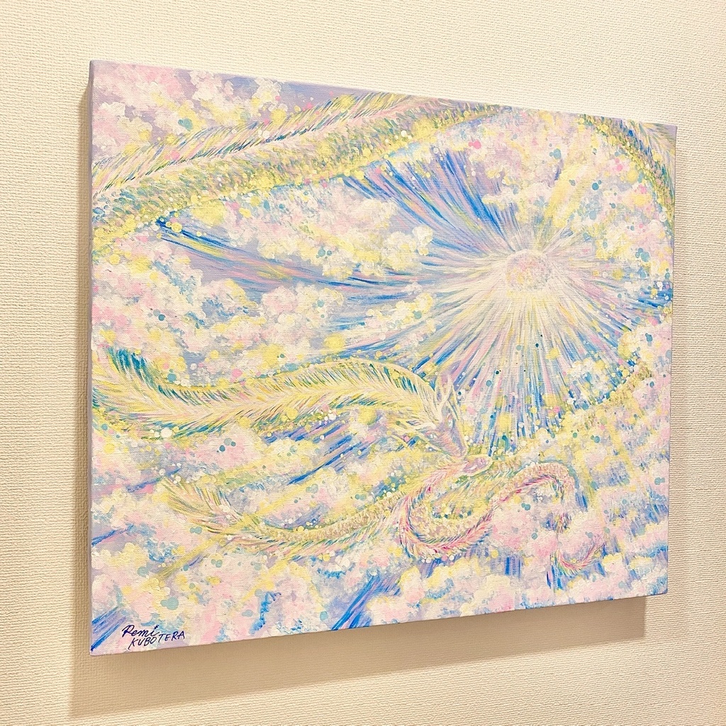 “Inner Self” F10(45.5×53cm)(17.9×20.8inch)