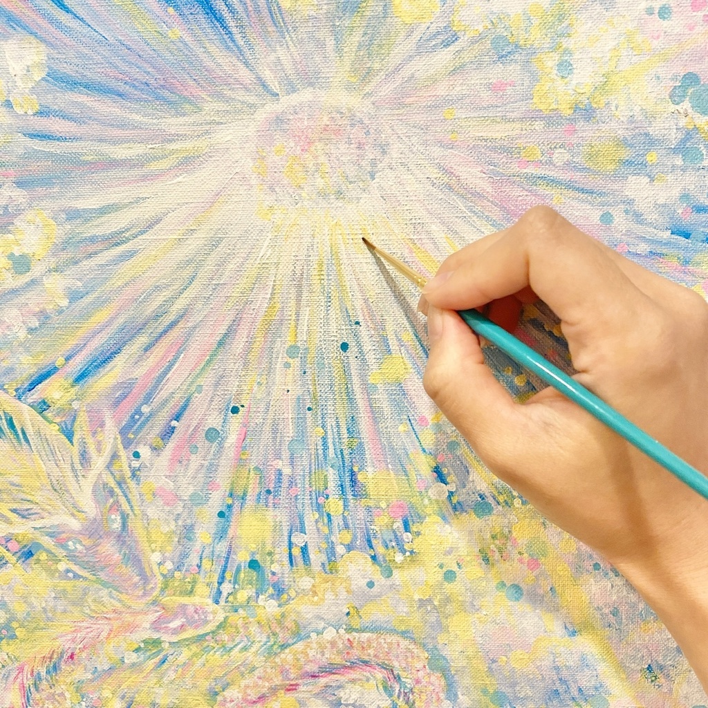 “Inner Self” F10(45.5×53cm)(17.9×20.8inch)