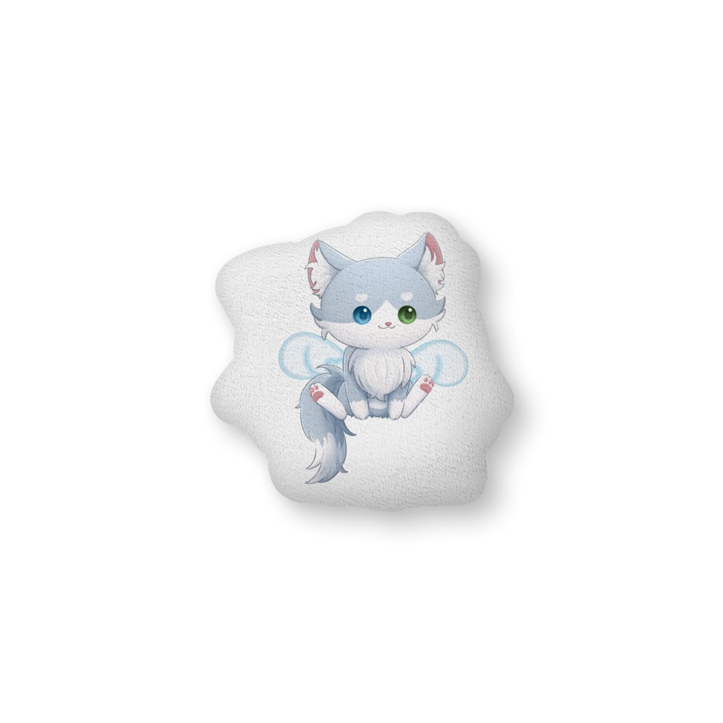 まめつぶめいめいとめるる表裏一体ふかふかクッション