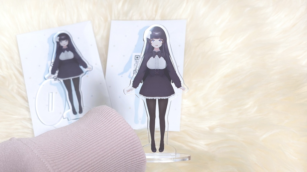 期間限定サイン入り「ねこ型おにぎりさん」アクリルフィギュア