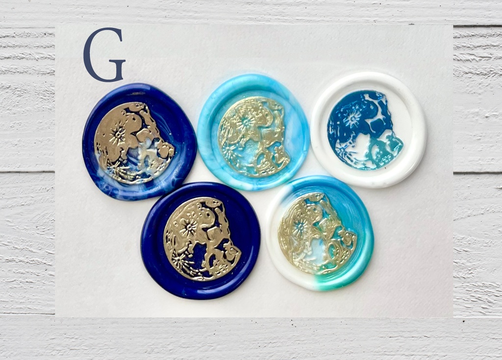 壊れた月 シーリングスタンプシール