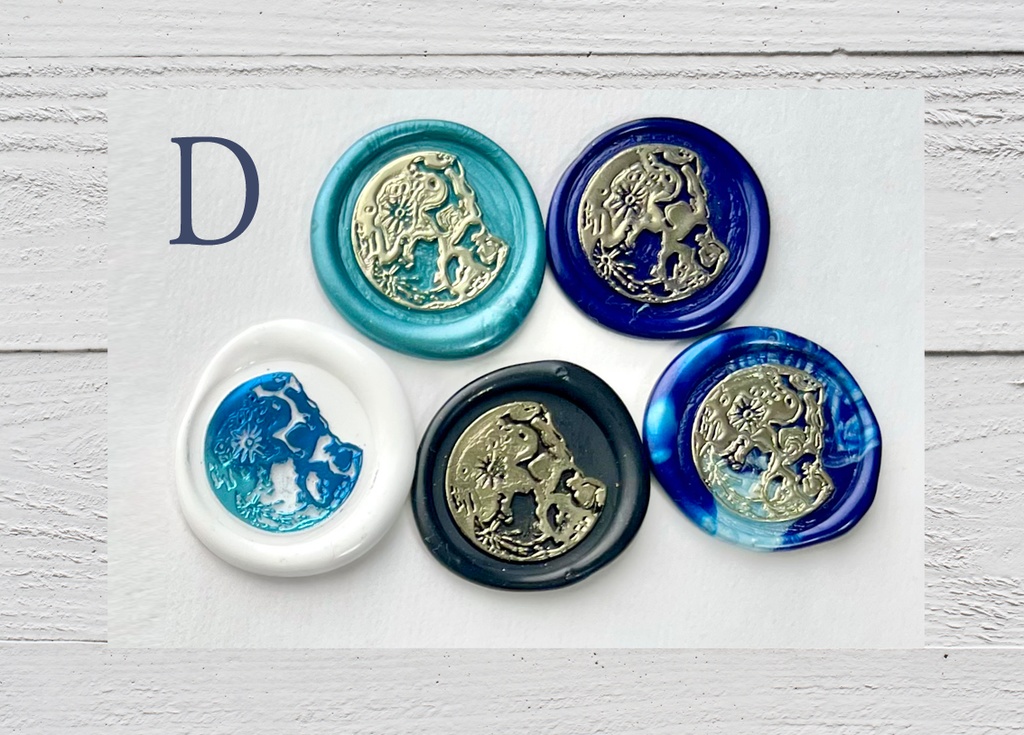 壊れた月 シーリングスタンプシール