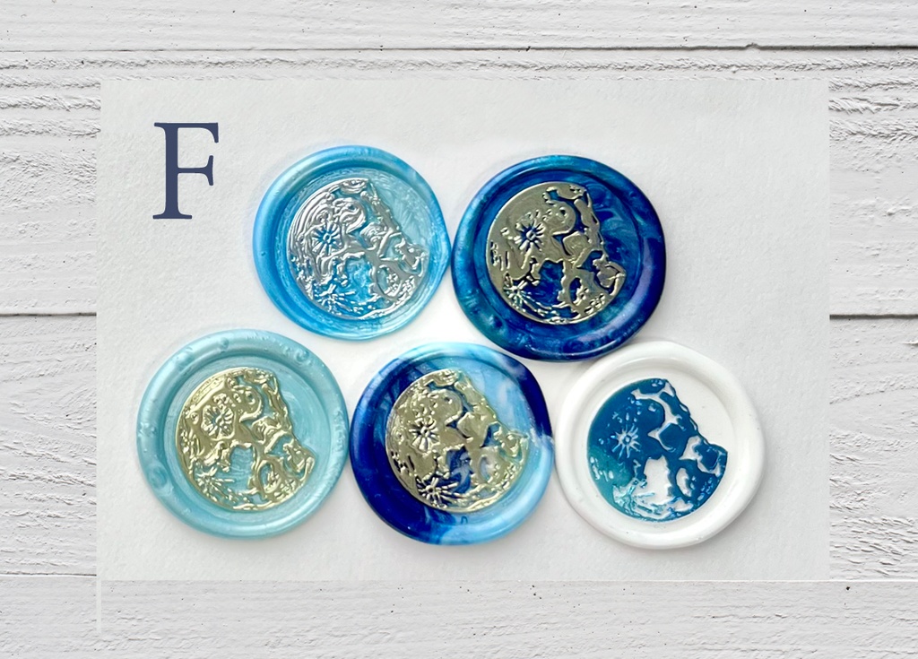 壊れた月 シーリングスタンプシール