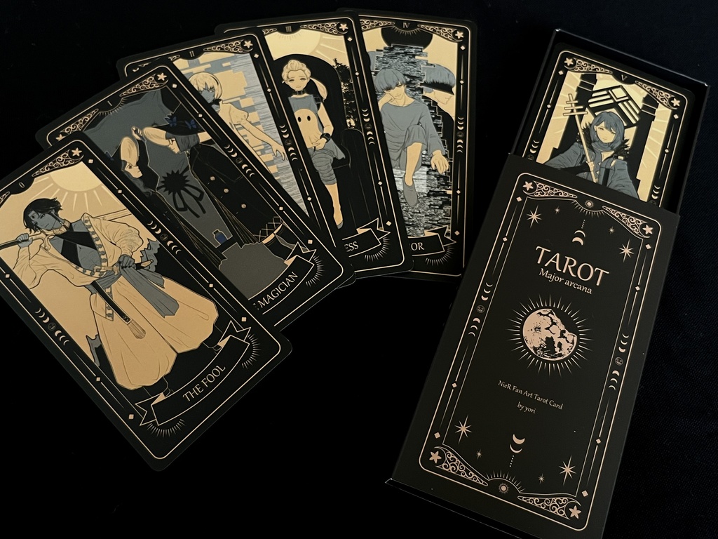 NieRファンアート タロットカード(大アルカナ22枚)