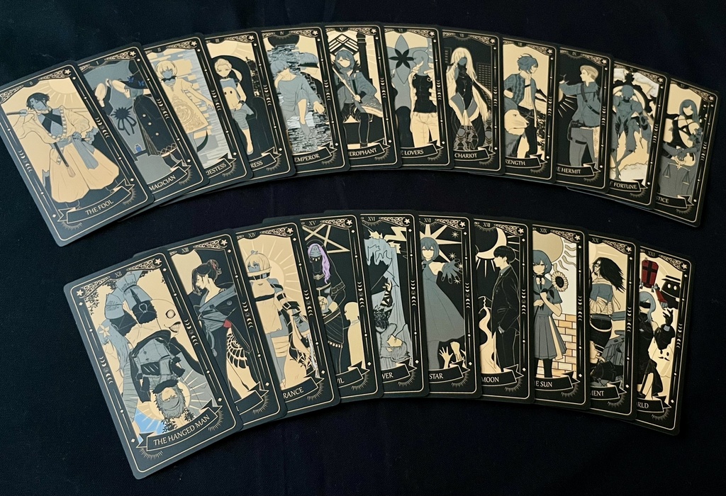 NieRファンアート タロットカード(大アルカナ22枚)