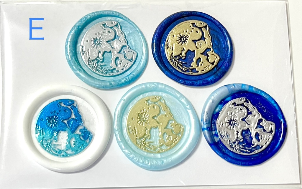 壊れた月 シーリングスタンプシール2