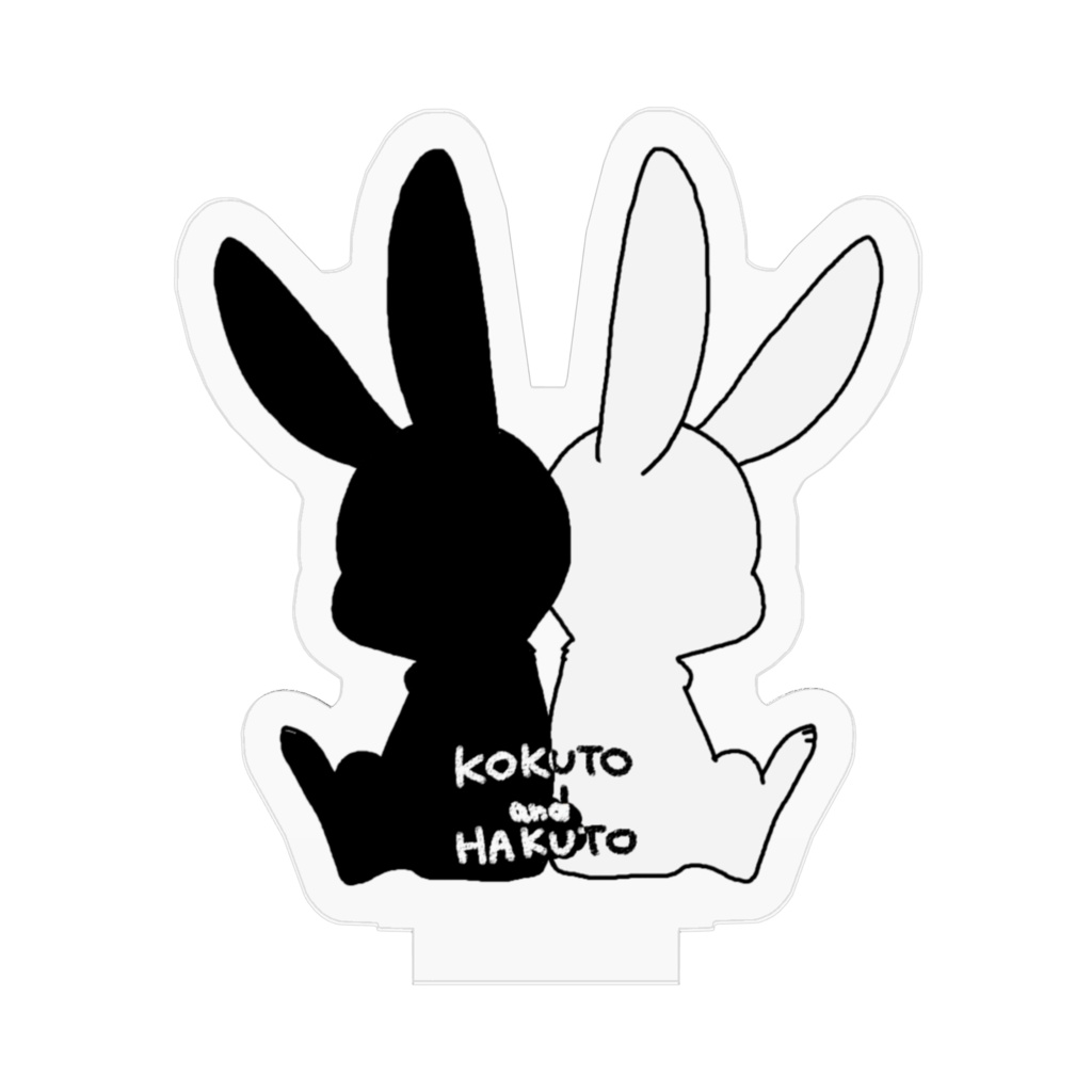 ロゴデザインアクリルフィギュア