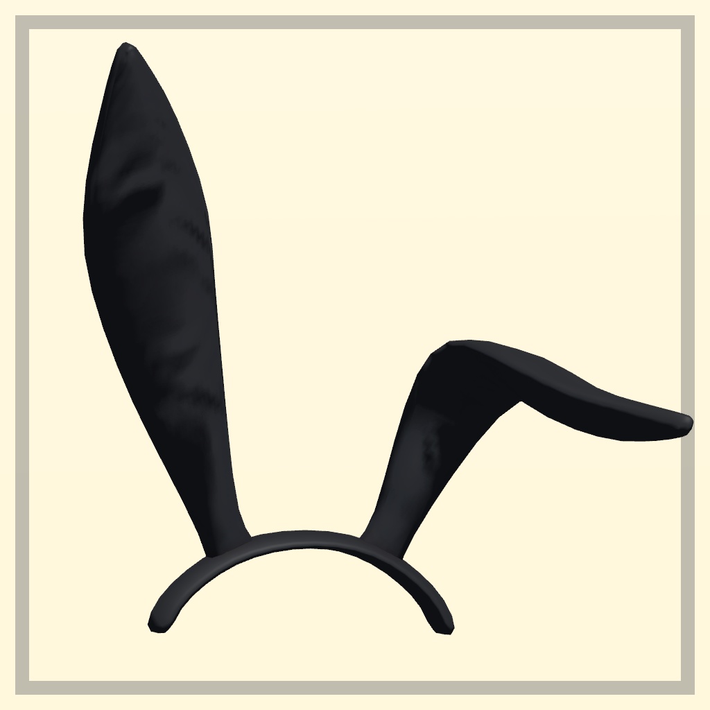 【桔梗ちゃん用】バニーガール 耳