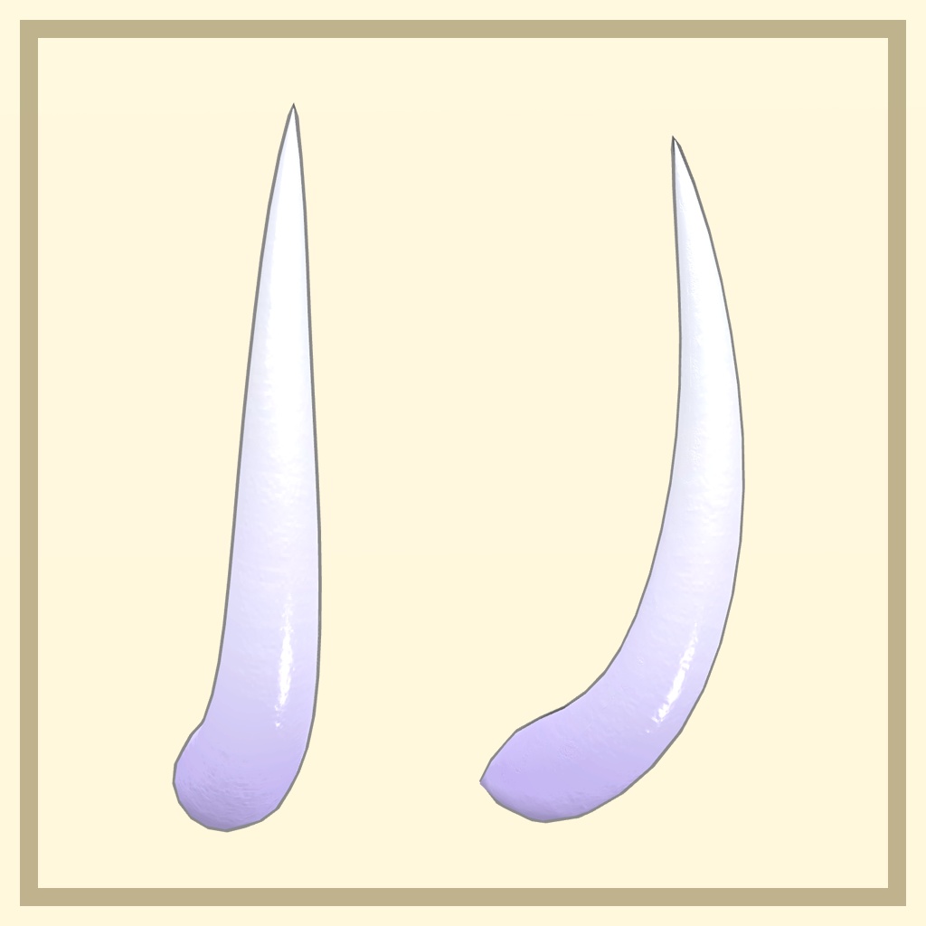 【桔梗ちゃん用】鬼の角